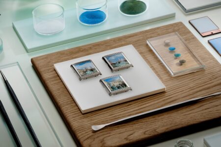 Jaeger-LeCoultre Reverso Tribute Enamel Turner Series miniature enamel watch inspired by Turner’s Venice paintings