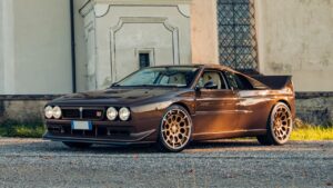 Kimera EVO37 heads to auction with a seven-figure estimate Kimera EVO37 in metallic brown with bronze wheels