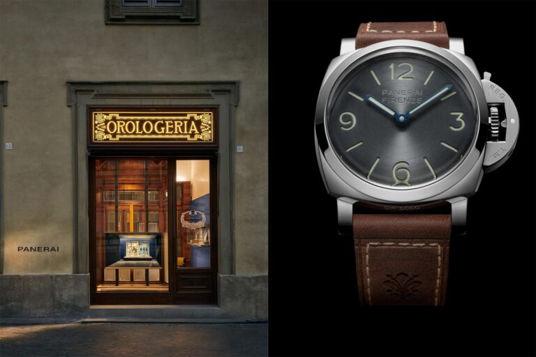 Panerai Marks a Florence Centenary With the Luminor Firenze 8 Giorni Panerai Luminor Firenze 8 Giorni limited editions with Firenze dial inscription