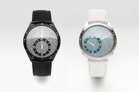 Ressence Type 9 x Jules Wittock watch with maze dial