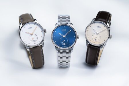 Union Glashütte Adds a 36mm Small Seconds Watch to the Seris Line Union Glashütte Seris Small Second watches with blue, champagne and matte white dials