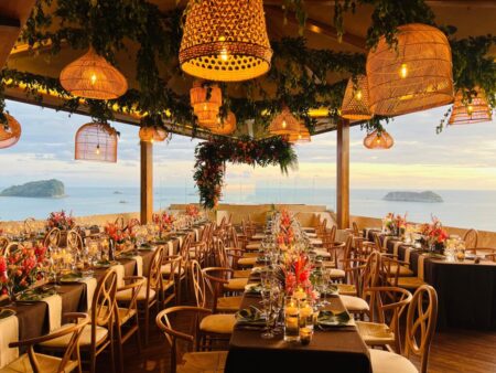Villa Punto de Vista overlooking the Pacific Ocean near Manuel Antonio National Park in Costa Rica