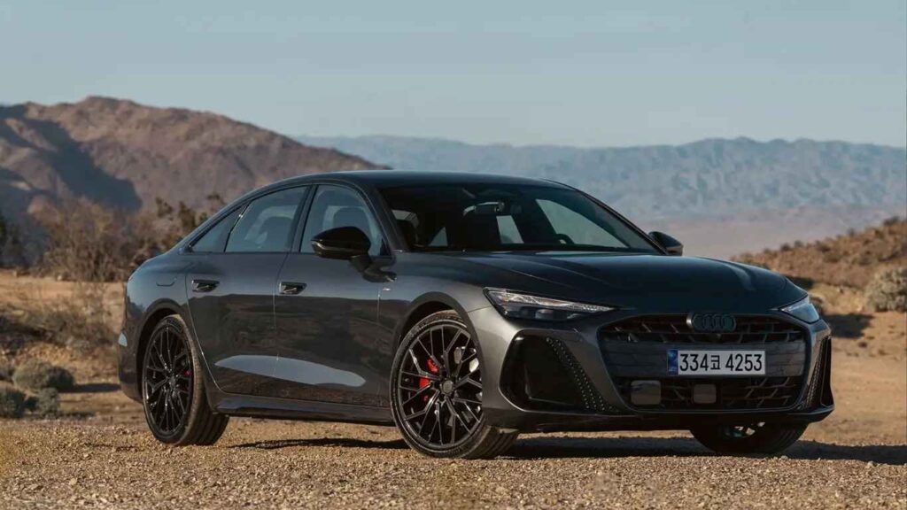 Audi A6 Black Edition Adds Quattro Grip and a Darker Edge Audi A6 Black Edition sedan with dark exterior trim and 21-inch wheels