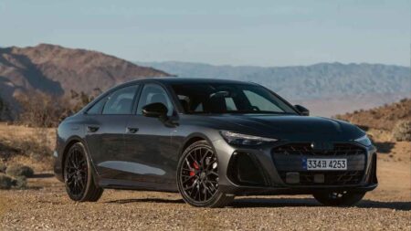 Audi A6 Black Edition Adds Quattro Grip and a Darker Edge Audi A6 Black Edition sedan with dark exterior trim and 21-inch wheels