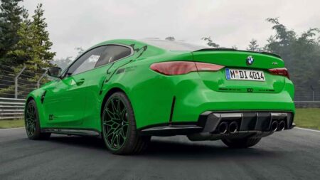 BMW Marks the Nürburgring Centenary With Six Green M Specials BMW M anniversary cars in Nürburgring Green celebrating 100 years of the Nürburgring