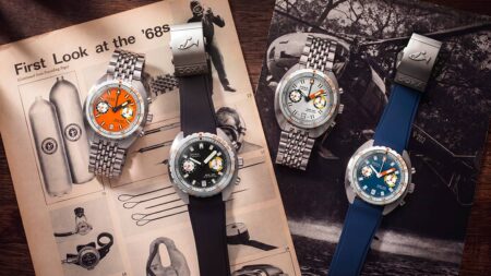 Doxa Sharpens the SUB 200 T.GRAPH II for Modern Dive Watch Wear Doxa SUB 200 T.GRAPH II diving chronograph with Caribbean Blue dial