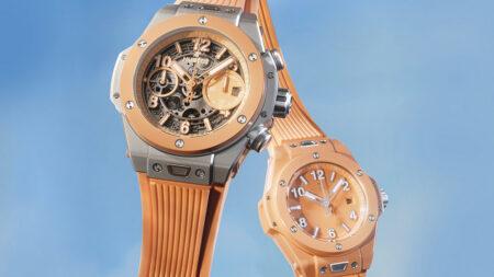 Hublot Big Bang Ceramic Editions in peach, mint green and petrol blue ceramic