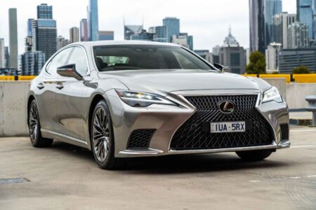 Lexus Australia trims petrol lineup as RX350 and LS500 exit Lexus RX SUV driving on a road in Australia