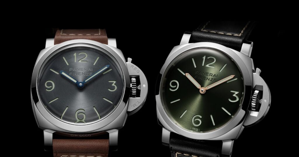 Panerai Luminor Firenze 8 Giorni watches celebrating the Florence boutique centenary
