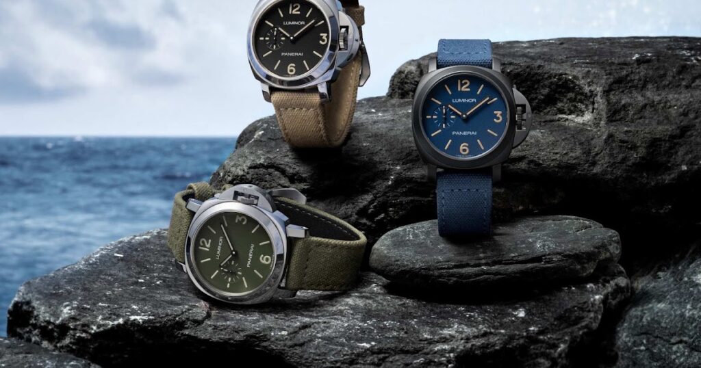 Panerai Luminor watch with 1990s-inspired design in a 42 mm case