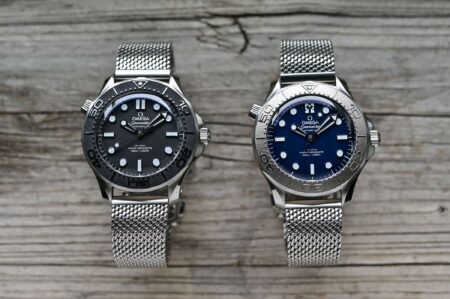 Omega Gives the Seamaster Diver 300M Both Bond and Spectre Identities Omega Seamaster Diver 300M James Bond and Spectre steel watches