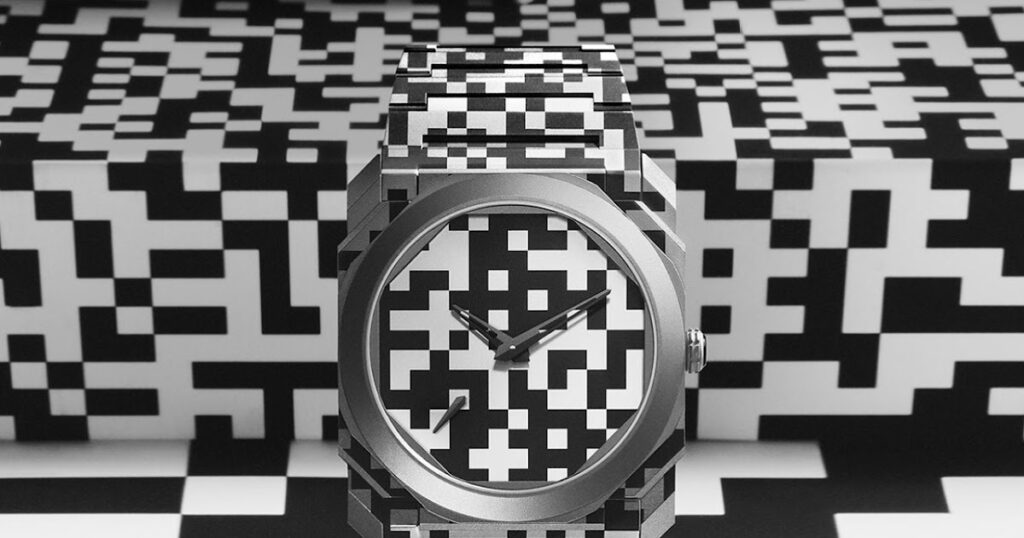 Bulgari Octo Finissimo Dazzle turns the dial into a visual trick Bulgari Octo Finissimo Dazzle watch with an optical illusion dial
