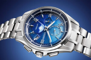 Citizen Attesa Ever Since Limited Edition with blue winter dial and Super Titanium bracelet