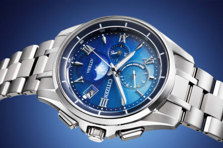 Citizen’s Attesa Ever Since Sets a Winter Scene in Super Titanium Citizen Attesa Ever Since Limited Edition with blue winter dial and Super Titanium bracelet