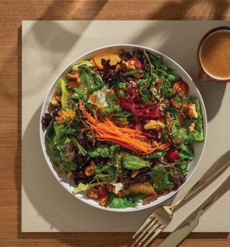 An Ayurvedic seasonal meal from Ananda’s The Healing Plate with grains, vegetables and warming spices