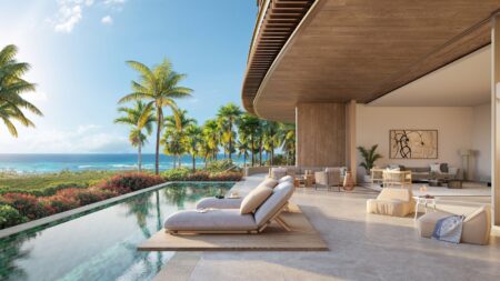 Mandarin Oriental’s Grand Cayman Residences Bring a New Kind of Caribbean Ownership Oceanfront setting at Mandarin Oriental Residences Grand Cayman with private residences overlooking the Caribbean Sea