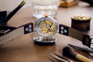 Panerai Radiomir and Doxa chronograph watches representing New Old Stock movement collecting