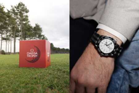 Omega watches spotted on wrists at Archerfield golf course near Edinburgh