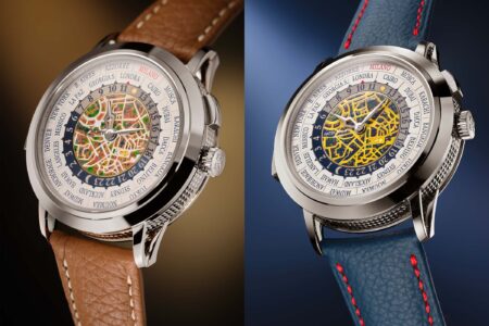 Patek Philippe 5531G Milano 2026 World Time Minute Repeater with cloisonné enamel map dial