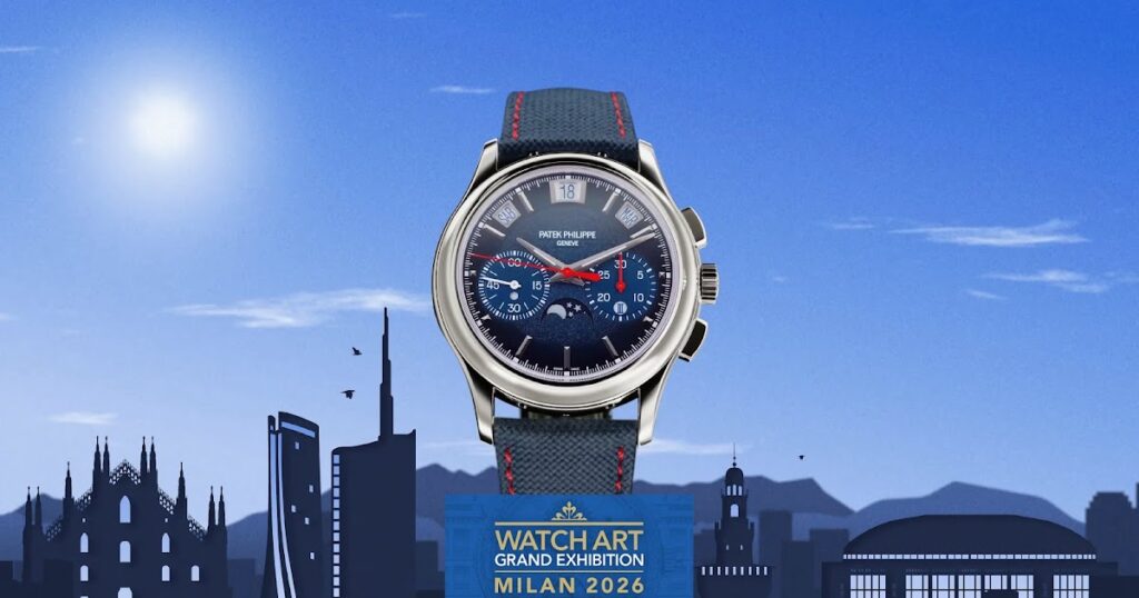 Patek Philippe WATCH ART Grand Exhibition Milano 2026 at CityOval in Milan