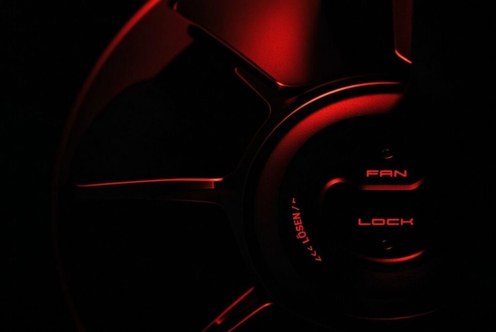 Porsche Mission S Concept Teasers Point to a Serious New Halo Car Porsche Mission S Concept teaser showing a rear fan detail and performance-focused bodywork