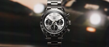 TAG Heuer Carrera Chronograph Sport 42 mm with revised chronograph dial and bracelet