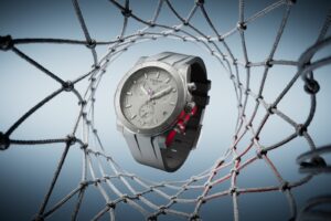 Tissot Supersport NBA chronograph with grey dial and rubber strap