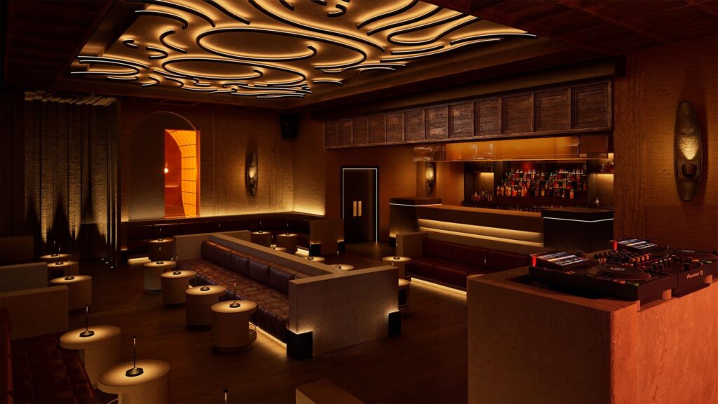 NinetyNine Regent Street Sets a New Rhythm for a Historic London Nightlife Address Atmospheric dark London nightclub interior with warm lighting and intimate seating