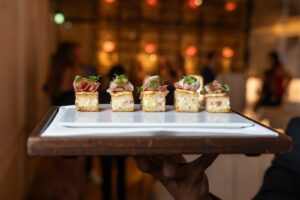 Prosciutto di Parma Brings Aperitivo to Alex Dilling at Hotel Café Royal Prosciutto di Parma aperitivo tasting bites at a refined London hotel bar