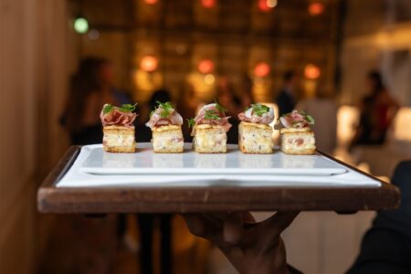 Prosciutto di Parma Brings Aperitivo to Alex Dilling at Hotel Café Royal Prosciutto di Parma aperitivo tasting bites at a refined London hotel bar