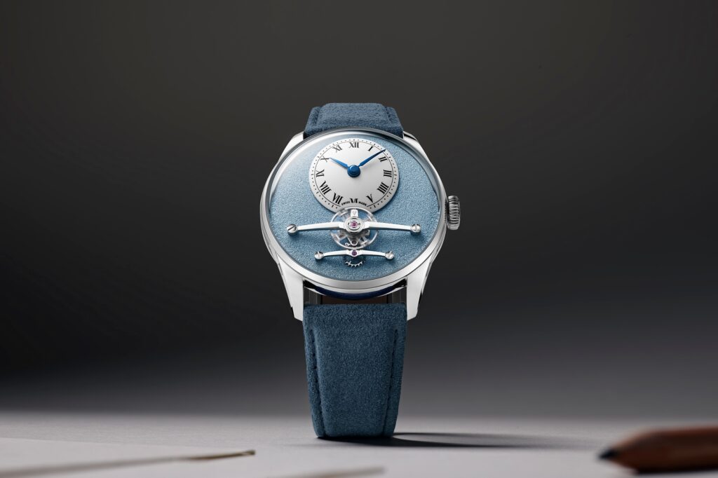 Christopher Ward’s C1 Loco Classic Brings a Calmer Face to Its Suspended Balance Watch Christopher Ward C1 Loco Classic watch with suspended balance and Roman numeral time display