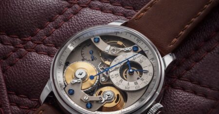 Ferdinand Berthoud Naissance d’une Montre 3 Keeps Traditional Watchmaking in Motion Ferdinand Berthoud Naissance d’une Montre 3 watch with white gold case and traditional dial