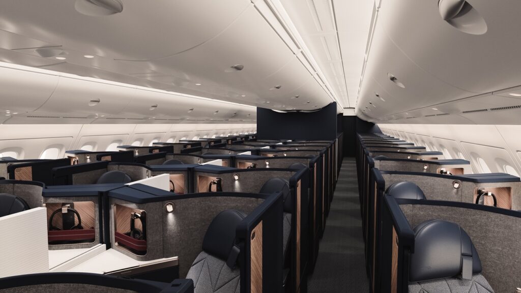 British Airways Gives the Airbus A380 a Full Four Cabin Overhaul British Airways Airbus A380 in flight with refreshed cabin concept