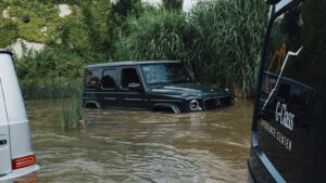 Mercedes-Benz G-Class driving off road