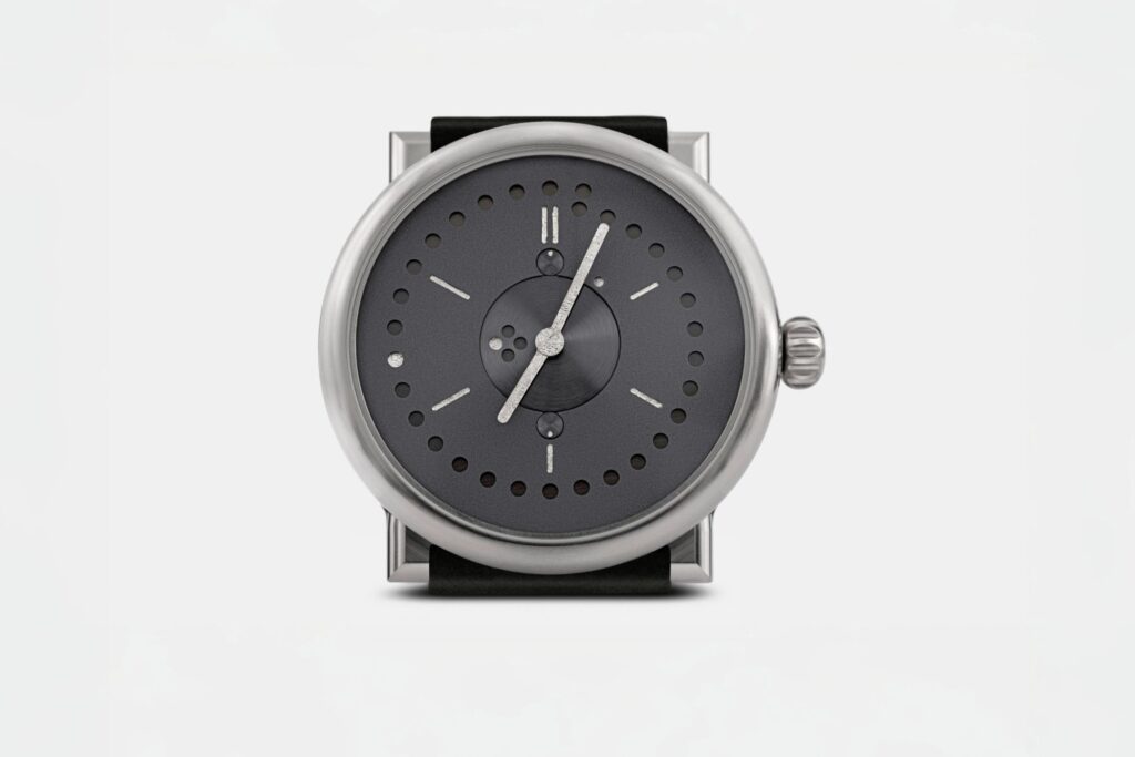 Ochs und Junior Perpetual Calendar Holiday Edition 2026 with anthracite dial and titanium case