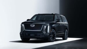 Cadillac Escalade-V 125th Anniversary Collector Series in a premium studio setting