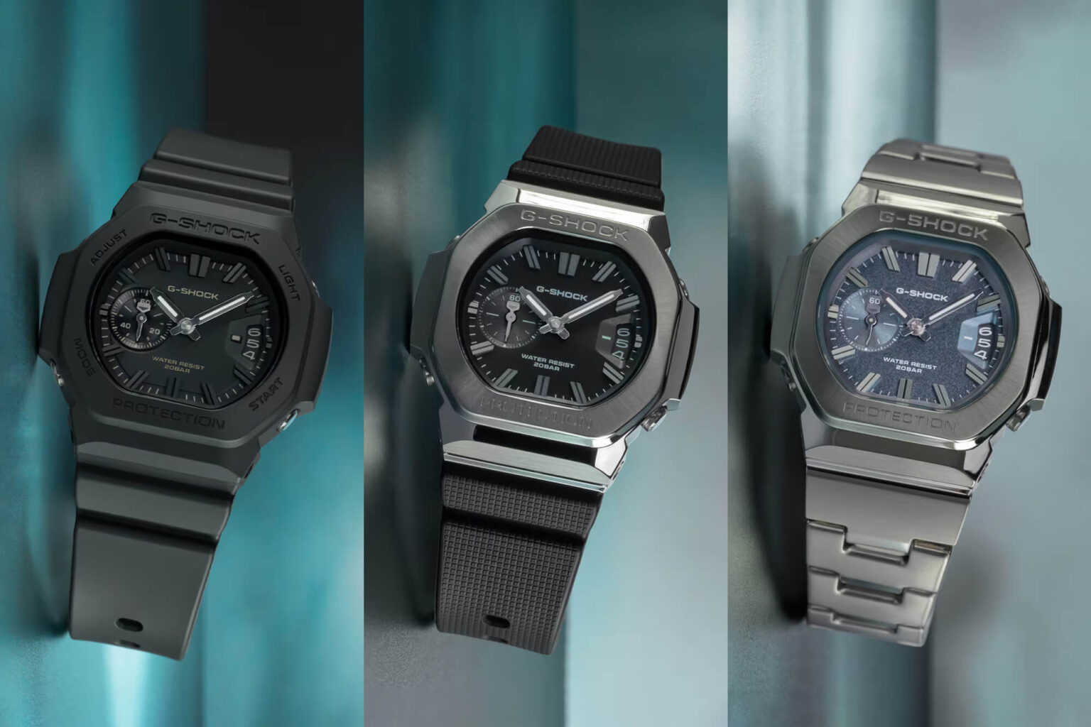 Casio Turns the Original G-Shock Idea Into the Analogue 2500 Series Casio G-Shock 2500 Series analogue watch with rounded bezel
