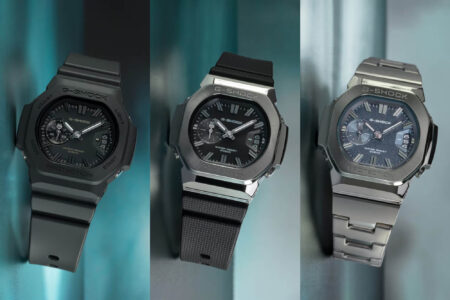 Casio G-Shock 2500 Series analogue watch with rounded bezel