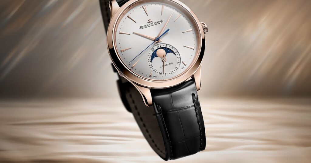 Jaeger-LeCoultre Gives the Master Ultra Thin Moon a 36 mm Pink Gold Case Jaeger-LeCoultre Master Ultra Thin Moon Ref. Q1242521 in 36 mm pink gold with silver dial