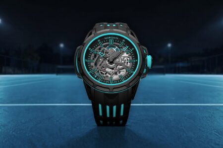 Norqain Wild ONE Skeleton X-Lite Turquoise Brings a Brighter Edge to the 45-Gram Sports Watch Norqain Wild ONE Skeleton X-Lite Turquoise ultra-light skeleton sports watch