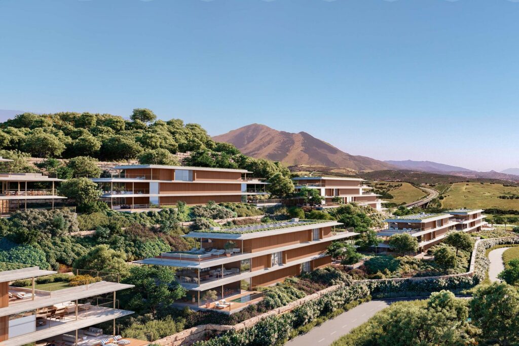 Luxury residences within a Mediterranean golf estate on the Costa del Sol