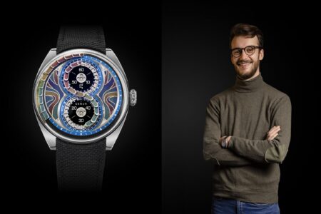 Tad Kozh Wants to Give Young Watchmakers a Real Start Baudouin van Es and a Tad Kozh Genus Cloisonné enamel watch project