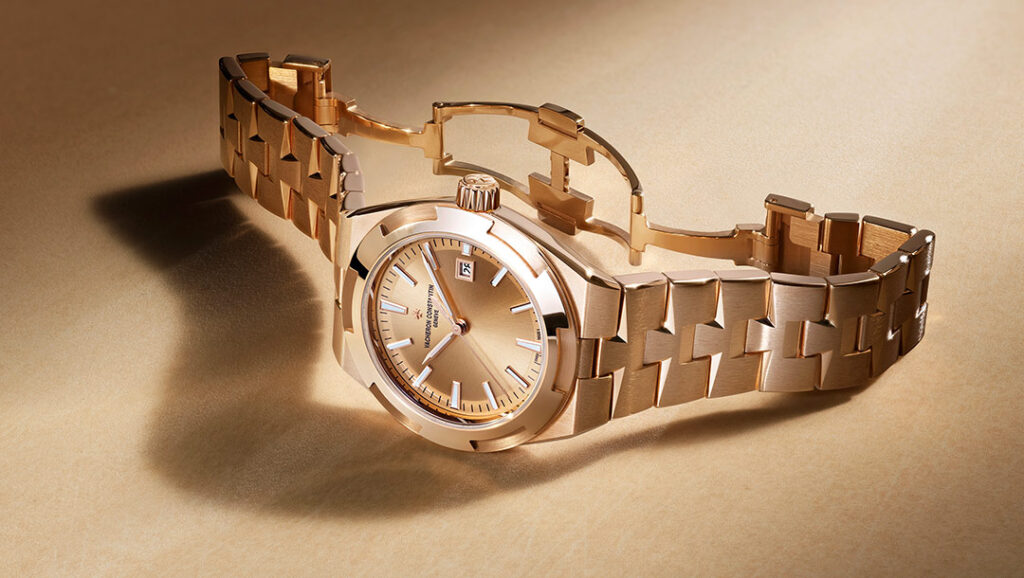 Vacheron Constantin Overseas Automatic 34.5mm watches in rose gold and stainless steel