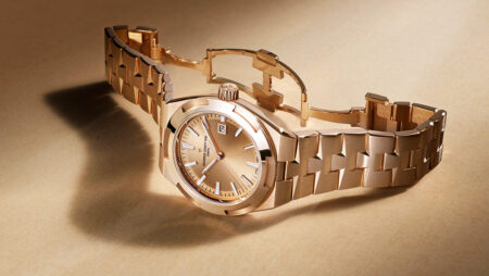 Vacheron Constantin Overseas Automatic 34.5mm watches in rose gold and stainless steel